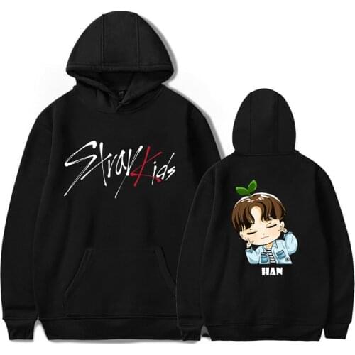 Stray Kids Hooded Hoodies Sweatshirts Hip Hop Streetwear Sweatshirt for Women Pink Hoodie Harajuku Sweatshirt Bluzy Damskie 2019