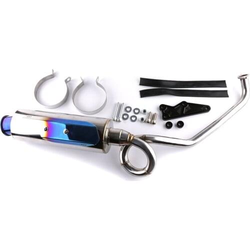 For YAMAHA Yamaha NVX155 titanium-burning motorcycle modified exhaust pipe muffler back pressure to increase power