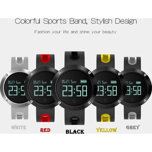 New DM58 Smart Bracelet IP67 Heart Rate Smart Watch Wristband Bracelet Fitness Tracker with Sleep Counter Monitor