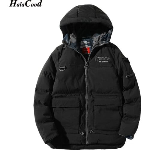 Hot Sell New Brand Mens Winter Jacket Warm Casual Parkas Jacket Male Padded Overcoat Outerwear Mens Coat Clothes Plus Size 4XL