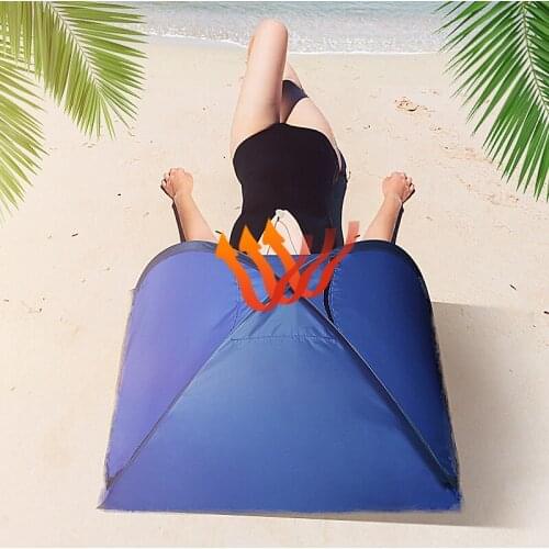 Inflatable Pad Set Tent Sunbathing Protection Tent Loungers For Beaches Tent Beach