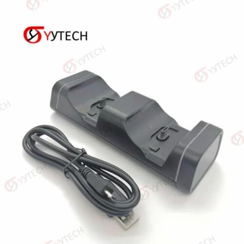 YYTECH Gamepad Controller USB Charger Dock Station Base for PS5 Playstation 5 Video Game Accessories