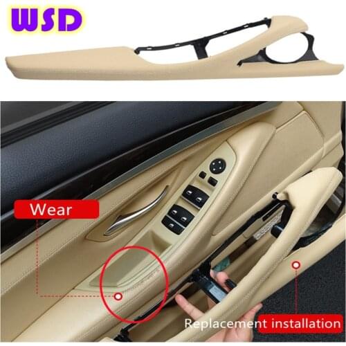 Handle bracket Suitable for BMW F10, F11, F07 left front door handle base, left rudder, armrest trim panel original installation