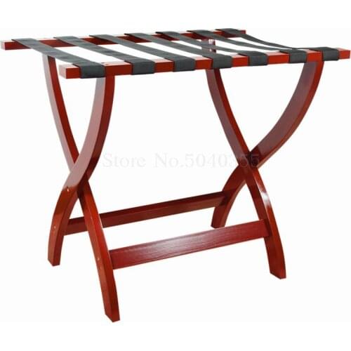 Hotel hotel furniture luggage racks bedroom bedside folding home floor clothes rack wood