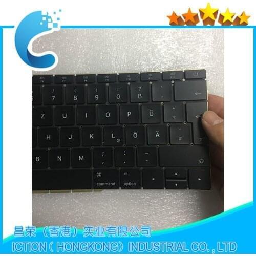 Genuine New A1708 German Germany DE QWERTZ for Macbook Pro 13.3" Retina A1708 Keyboard Late 2016 Mid 2017