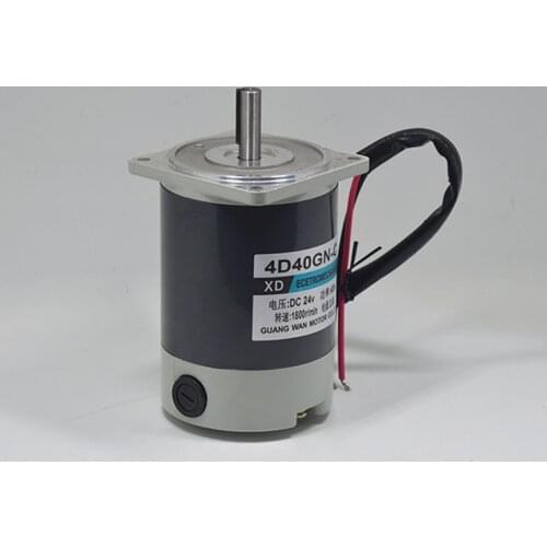 DC12V/24V 40w 1800RPM motor adjustable speed can be positive &negative mechanical equipment/electric tools/DIY motor accessories