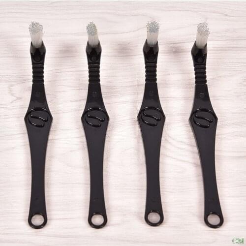 22cm Handle Natural Bristles Dusting Espresso Brush Coffee Grinder Machine Cleaning Brush For Barista