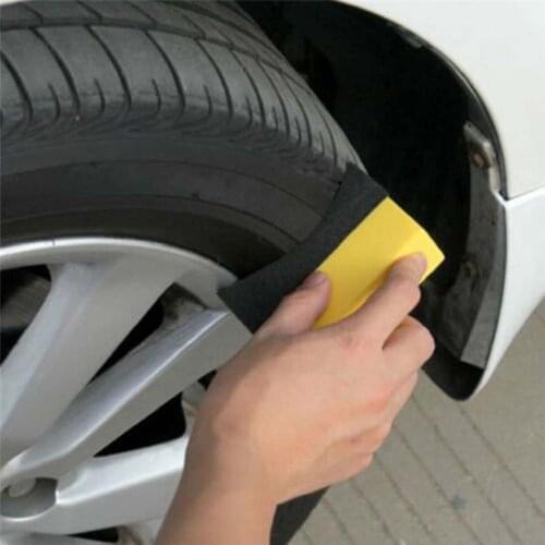 3 pcs/pack Car Wheels Brush Sponge Tools Applicator Special For Tire Hub Cleaning Tool Car Accessories