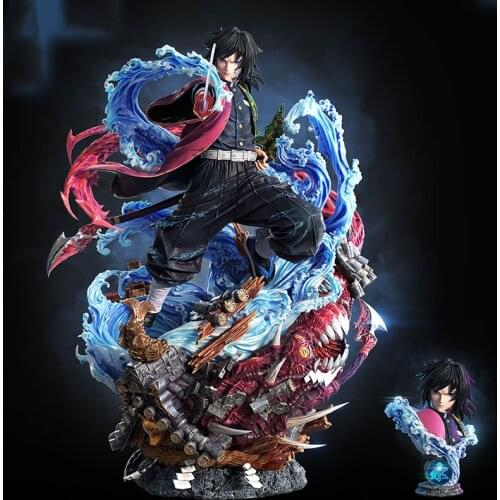 Presale LX Studio Water Pillar Tomioka Yiyong Nine Pillars GK Limited Edition Handmade Resin Statue Figure Model