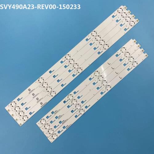 LED backlight strip for SONY 49inch KD-49X8000C led strip SVY490A23_Rev00_5LED-L_150223 SVY490A23_Rev00_5LED-R_150223