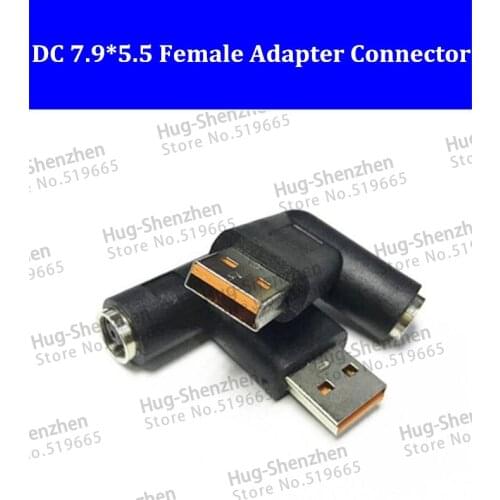 High quality DC 7.9*5.5mm female DC Jack power adapter connector for new Lenovo conenctor Laptop--5pcs/lot
