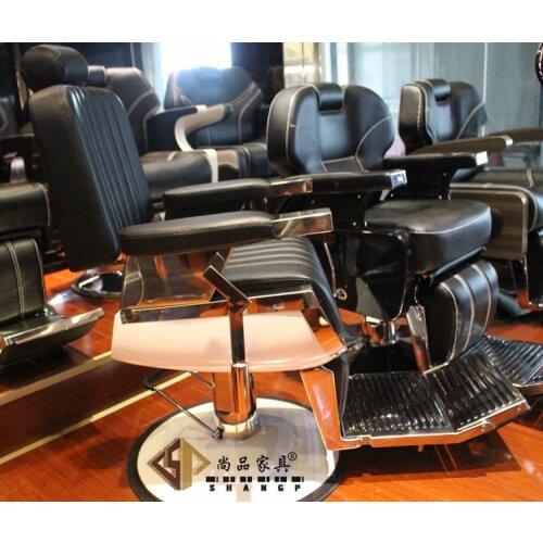 High-end haircut chair. Hairdressing chair beauty-care big chair can be put down