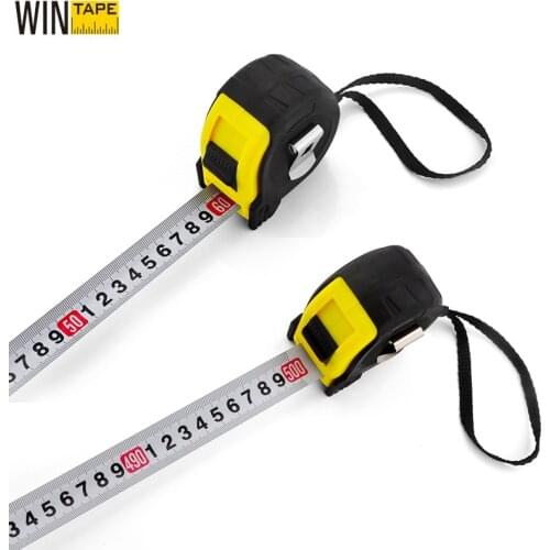 WINTAP High Precision Steel Measurement Tape System Auto Lock Tape Measure 5M Retractable Professional Measuring Tool