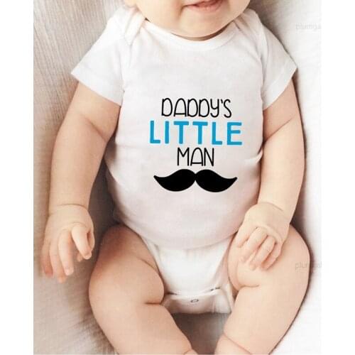 Baby Girl Winter Clothes Girls Romper Baby Girl Clothes Cotton Toddler Jumpsuit Long Sleeve Boy Rompers Daddys Little Man