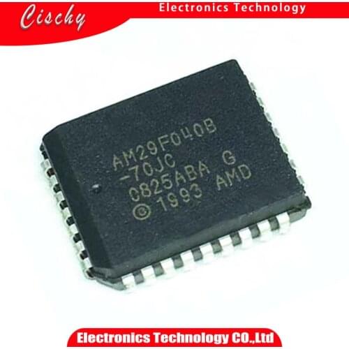 10pcs/lot AM29F040B-70JC AM29F040B-120JC AM29F040B-70 AM29F040B AM29F040 PLCC-32 In Stock