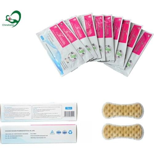 60 Pcs/6 Packs Feminine Vaginitis Wound Infection Silver-ion Cure Care Sanitary Gynecolgical Panty Liner Medical Cotton Napkin