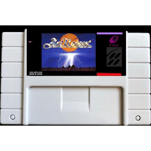 Actraiser USA-NTSC version 46 pins Video games card NTSC version for Retro Video games Console