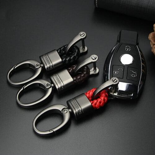 Car Key Ring Keychain Keyring Key Holder For Mercedes Benz W203 W210 W211 W124 W202 W204 AMG keychain