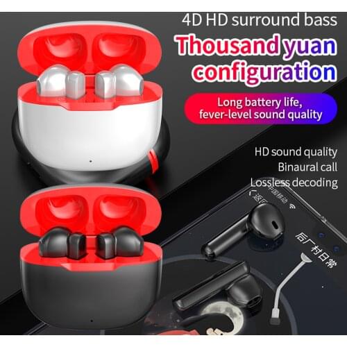 New L33 Wireless Bluetooth V5.0 Earphones Stereo Sports Waterproof Headset With Microphone And Charging Box For Phone