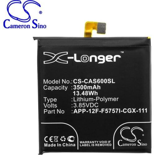 CameronSino for CAT S60 CATERPILLAR S60 APP-12F-F5757I-CGX-111 battery