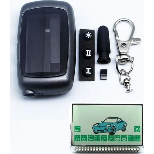 A9 Keychain body case for Starline A9 lcd two way car remote controller auto alarm Key Fob Chain With A9 lcd display