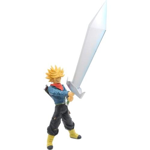 Dragon Ball Z Super Saiyan Trunks with Big Sword Final Hope Slash PVC Action Figure Collection Model Toy 21cm