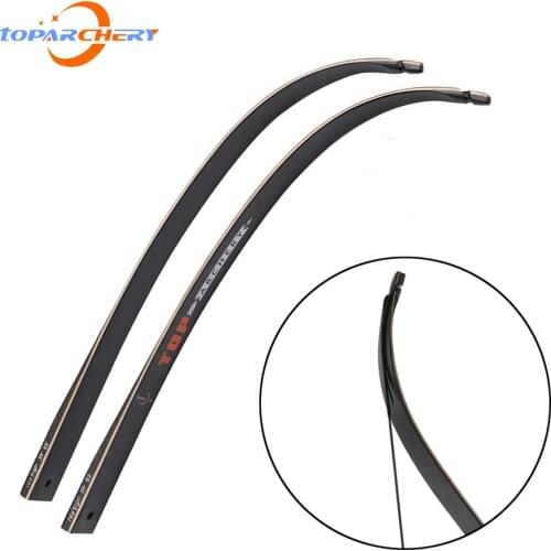 1pair Archery Recurve Bow Limbs 56inch 30-50lbs Left/Right Hand Bow for Outdoor Sports Hunting Shooting