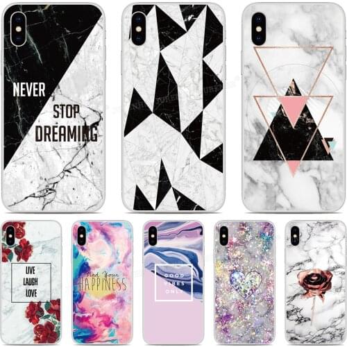 Rubber Soft TPU Fundas Black Marble Quote Phone Case For Alcatel 1 1S 3C 1C 1X 1V 3 3L 3V 3X 2019 1A 1B 1SE 2020 Silicone Cover