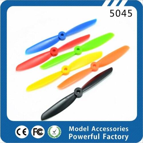 NEW 6colors multirotor propeller 5045 2 blade 5 inch propellers rc helicopter QAV mini quadcopter multirotor 5045 propeller