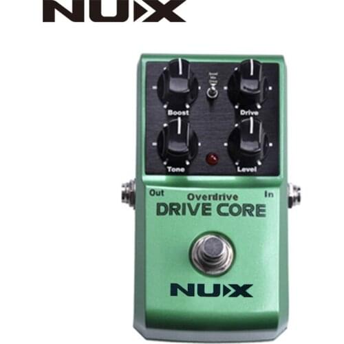 NUX Drive Core normal and deluxe Guitar Violao Parts Electric Effect Pedal Mixture of Boost and Overdrive Sound True Bypass