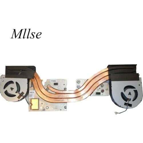Free Shipping New Original Laptop/Notebook CPU/GPU Cooling Radiator Heatsink/fan for Dell Precision 7710 M7710 N7710 0X2CHF