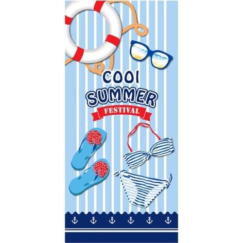 70 *150 cm High quality reactive print beach towel plus size microfiber bath towel Summer beach mat