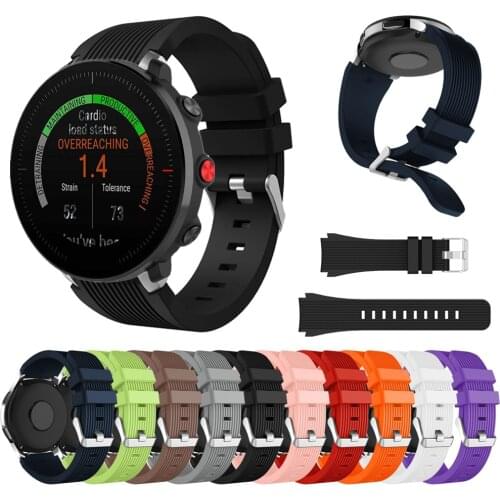 Silicone Watchband For Polar Vantage M Grit X Adjustable Smart Watch Bands For Polar Ignite Bracelet Soft Sport Wrist Strap New