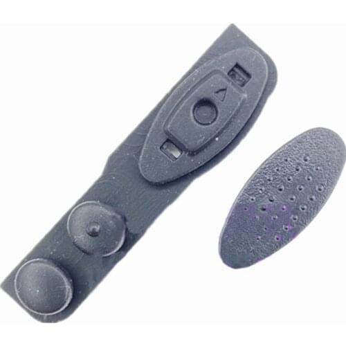 Talk PTT TX Launch Key-press Button Rubber PTT For Kenwood TK3207 TK2207 TK3207G TK2207G Two Way Radio Walkie Talkies
