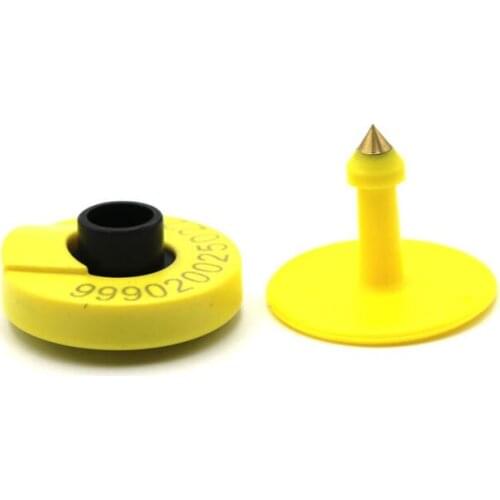 DWE CC RF 134.2khz rfid animal em4305 ear tag fdx-b ID tracking chip for pets animals livestock