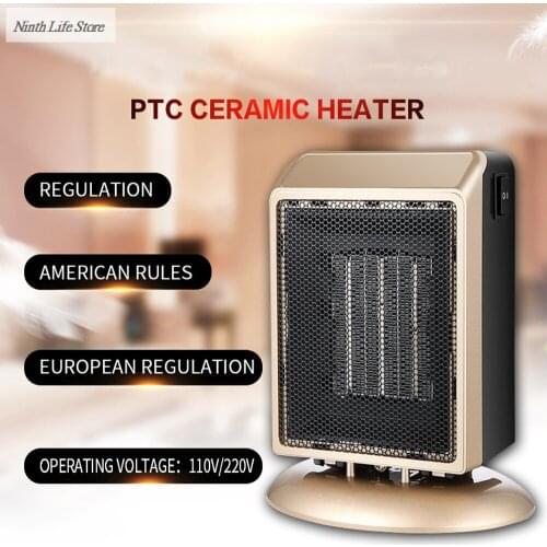 110-220V Mini Portable Electric Heater Desktop Heating Warm Air Fan Bathroom Warmer Fan Home Office Winter Warmer Accessories
