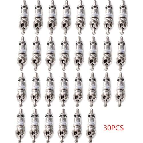134Pcs R134A A/C Car Auto Air Conditioning Valve Core Car Tire Assortment Hot N0HF
