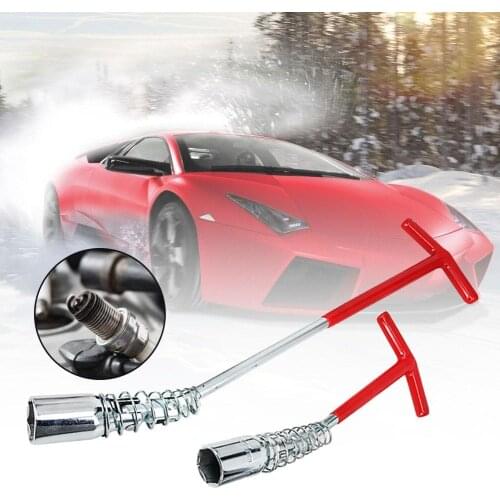 16/21mm Universal Auto Car T-Handle Spark Plug Socket Wrench Remover Installer Hand Tool Car repair Accessories