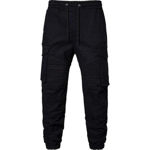 COLDKER man casual cargo pants plus size mens trousers high quality male pants solid cotton clothing