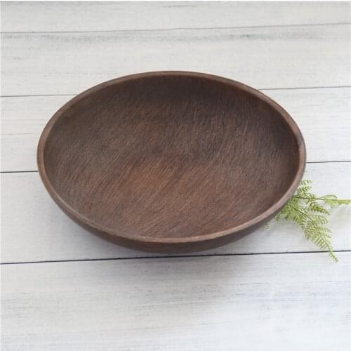 Newborn Posing Bowl Newborn Photography props Vintage Wooden Bowl Carved Wood Photo Props