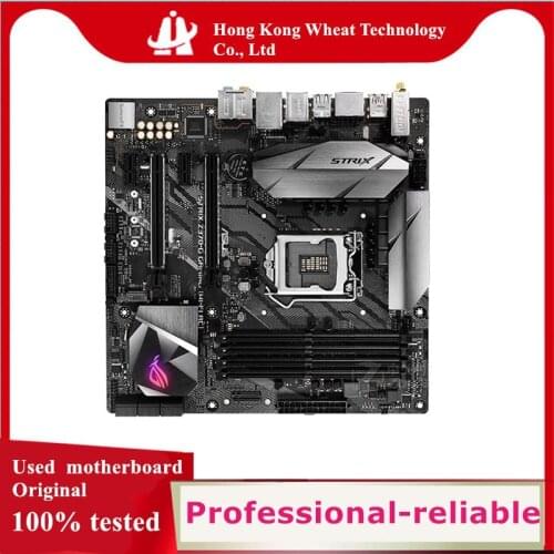 For ASUS ROG STRIX Z370-G GAMING Motherboard Socket LGA 1151 DDR4 M.2 nvme ssd For Intel Z370 Original Desktop Used Mainboard