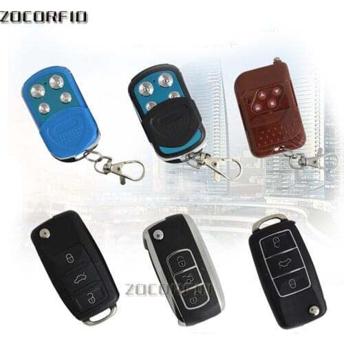 Car/Auto Electric Cloning Gate Garage Door Remote Control Duplicator 433MHZ frequency Face to Face Copy Key