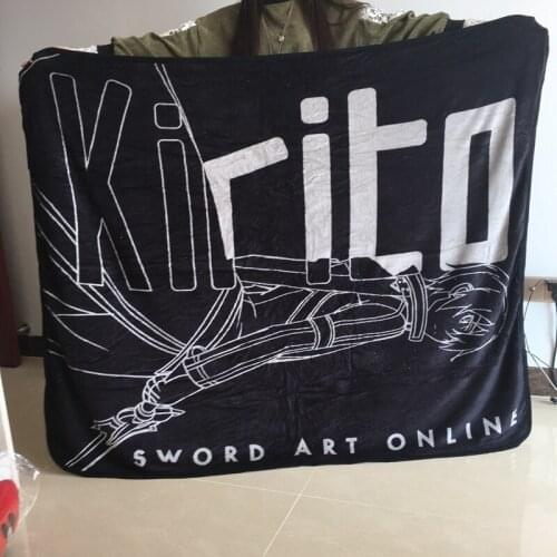 IVYYE Sword Art Online Anime Plush Stuff Accessories doll Stuffed Fluffy Cartoon Warm Soft Toys Blanket Bed Throw Blankets NEW