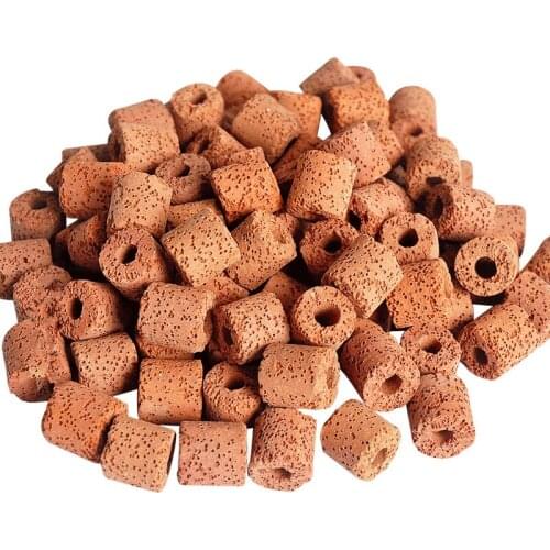 Ceramic Porous Biological Rings Fish Tank Bacteria Building House Aquarium Bio Filter Media For Water Cleaning 250g/500g
