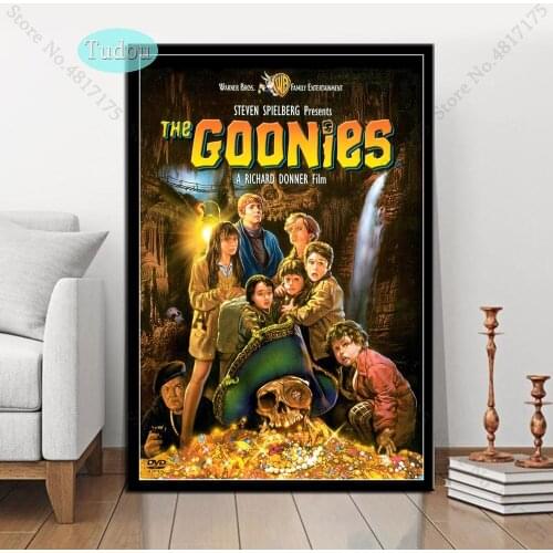 Goonies Poster Print Canvas Classic Fashion Movie Wall Art Pictures For Living Room Coffee House Bar Home Decoration