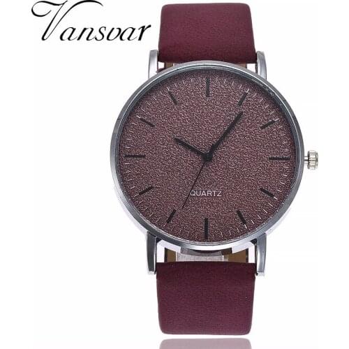 Best Selling Fashion Women Leather Watch Casual Leather Quartz Analog Wrist Watch Clock Relogio Feminino Dropshipping