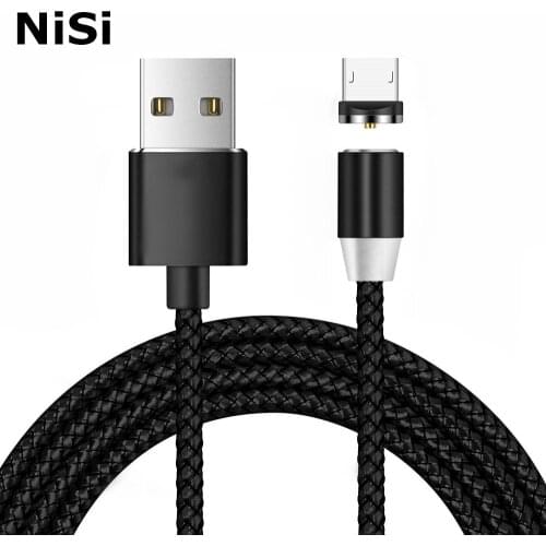 1m 2m NiSi Micro USB Magnetic Cable for Xiaomi Samsung Galaxy Note6/5/4/3/J3/J5/J7/A3/A5/A7 LG LED Fast Charging Magnet Cable