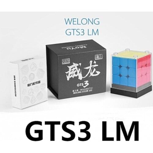 MoYu Weilong GTS3 LM 3x3x3 Magnetic magic cube 3x3 puzzle speed cube GTS3M cubo magico
