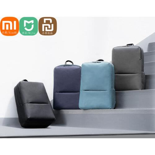 Original xiaomi mijia backpack brief with 18L Capacity Classic Business Backpack for 15.6 inches of computer Viaggio Esterna bag