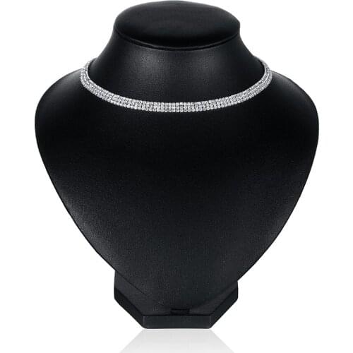 Necklace Pendant Women Accessories New Fashion Rhinestone Chain Jewelry Star Luxury Shiny H093877 CORUIXI